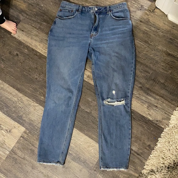 Abercrombie High Rise Curve Skinny Jeans - Picture 2 of 3